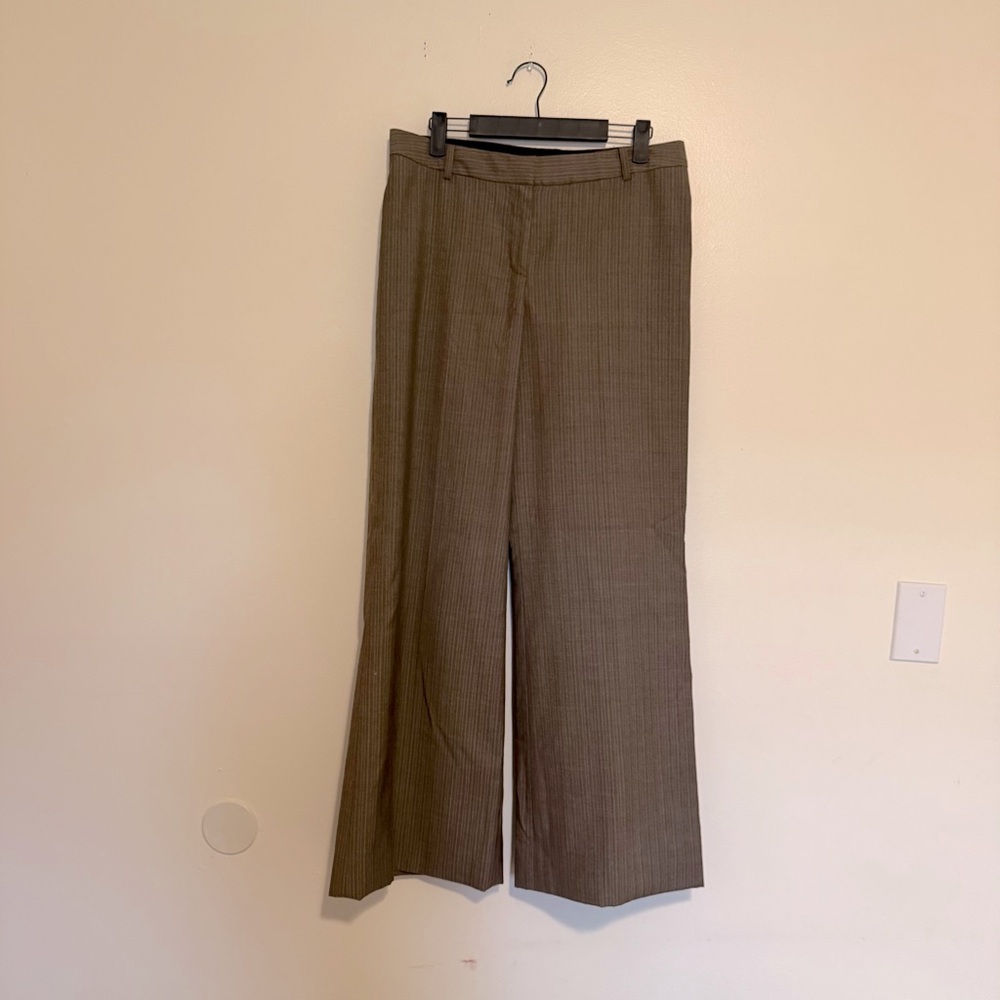 Anne Klein Brown Wide Leg Pants